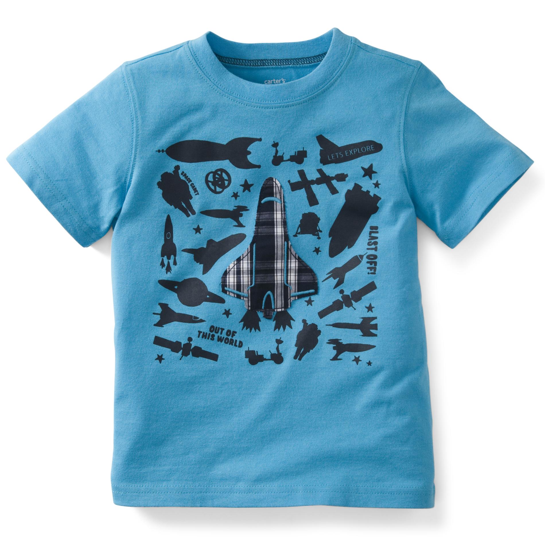 Carter's Boy's Graphic T-Shirt - Outer Space