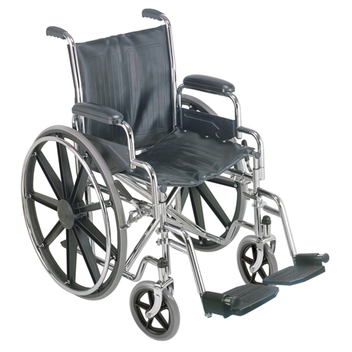 DMI&#174; 18" Wheelchair with Removable Desk Arms