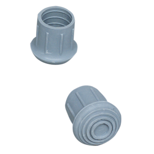 DMI&#174; Walker and Cane Replacement Tips #21, Gray, 1-1/8"