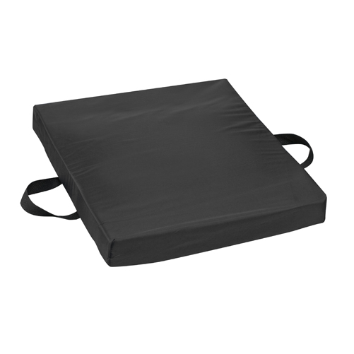 DMI&#174; Gel/Foam Flotation Cushion, Nylon Cover, Black, 16" x 20" x 2"