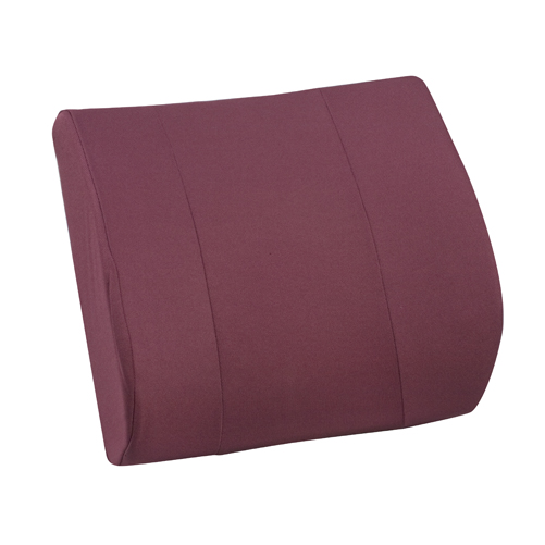 DMI RELAX-A-BAC Lumbar Cushions, Burgundy