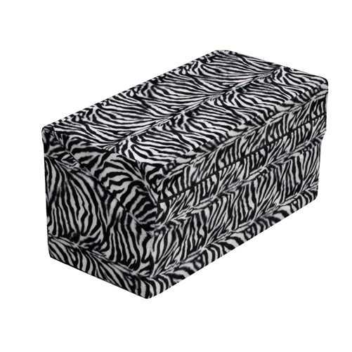 HealthSmart&#174; Foldable Pattern Bed Wedge  Zebra Pattern  24&#8221; x 24&#8221; x 12&#8221; (unfolded)