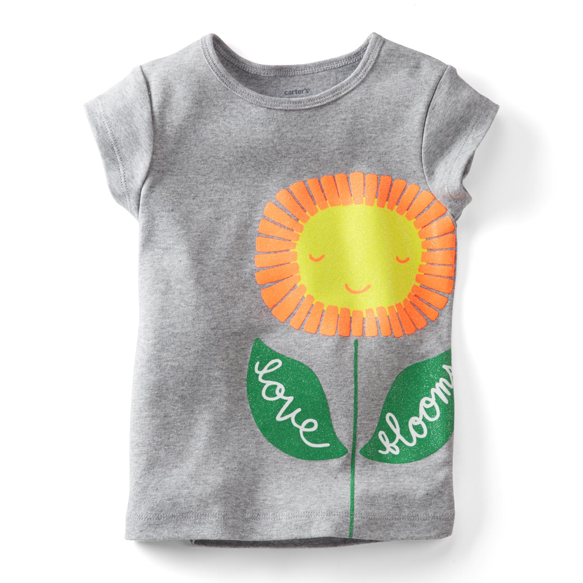 Carter's Girl's Graphic T-Shirt - Sunflower