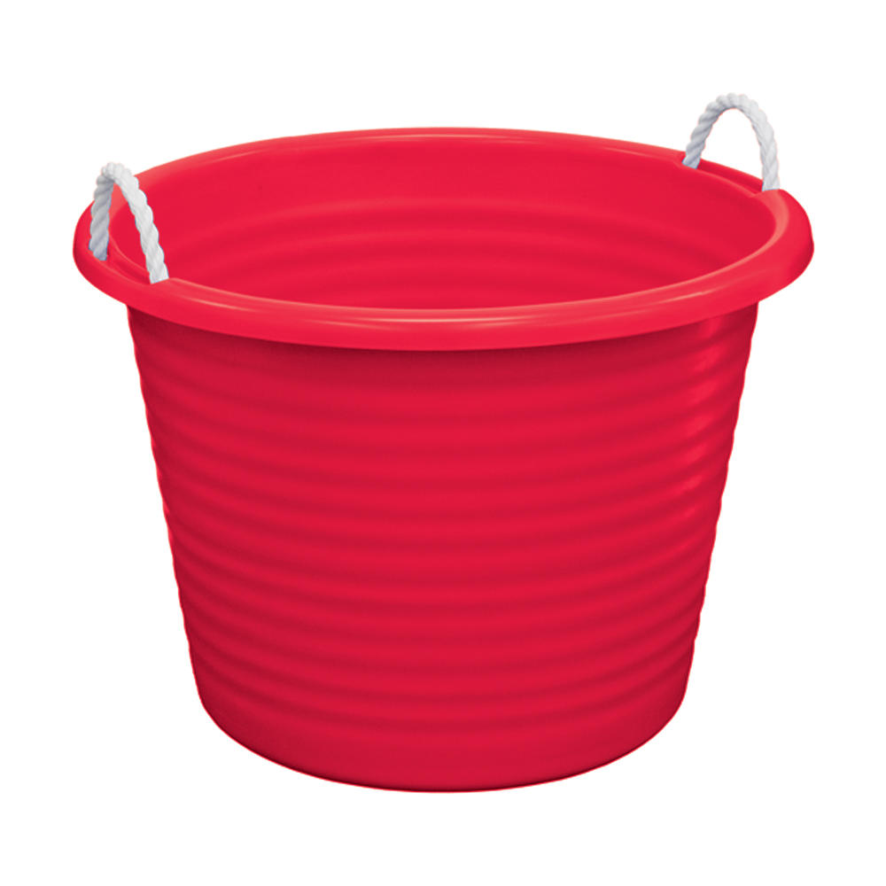 United Solutions  Party Tub With Rope Handles 17 Gallon Red
