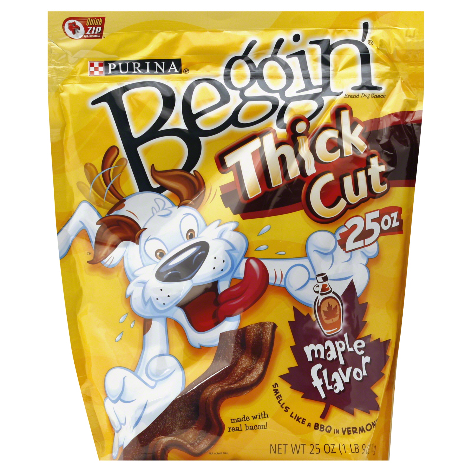 Beggin Strips Thick Cut Maple Flavor Dog Snacks 25 oz. Bag