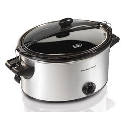 Hamilton Beach Brands Inc. 33262 6 QT- Stay Or Go Slow Cooker