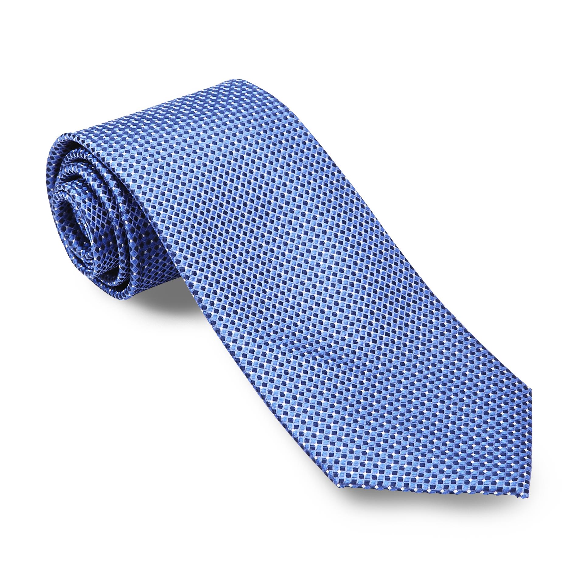 U.S. Polo Assn. Men's Silk Necktie - Checkered