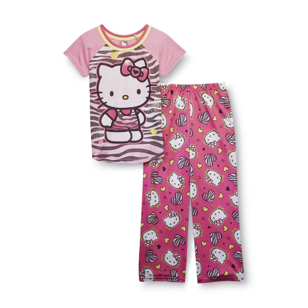 Hello Kitty Girl's Pajama Top & Pants