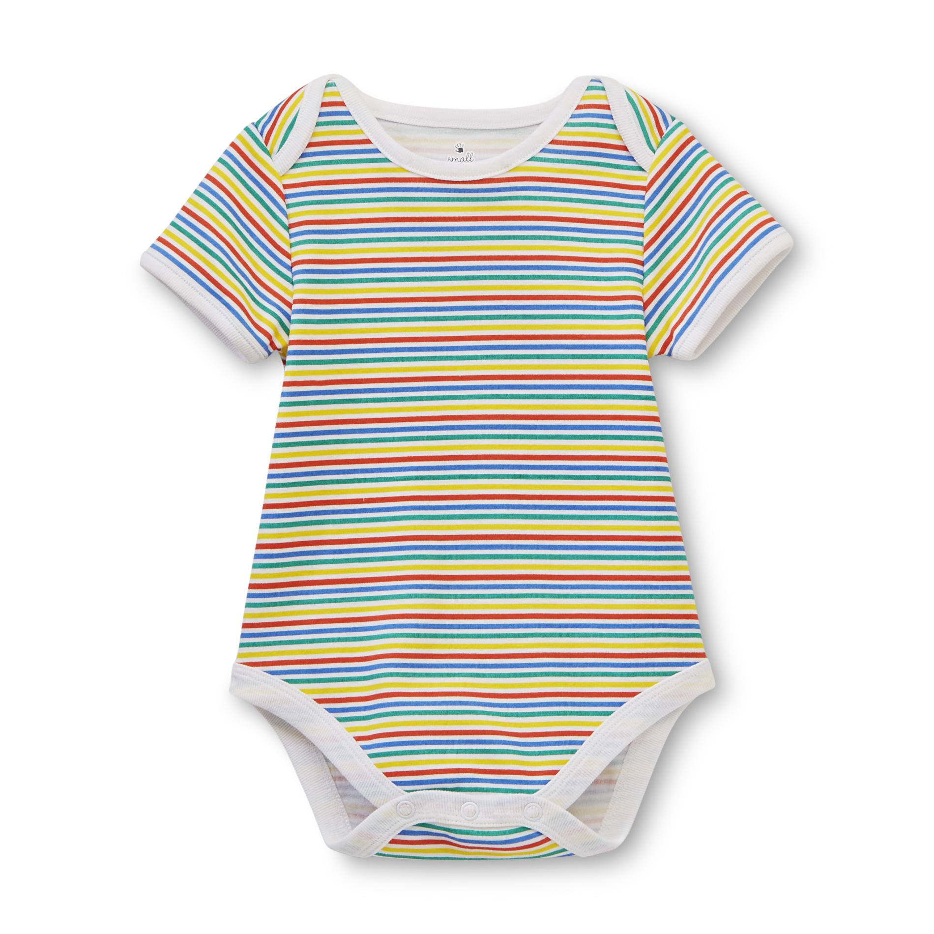 Small Wonders Newborn Boy's Short-Sleeve Bodysuit - Striped