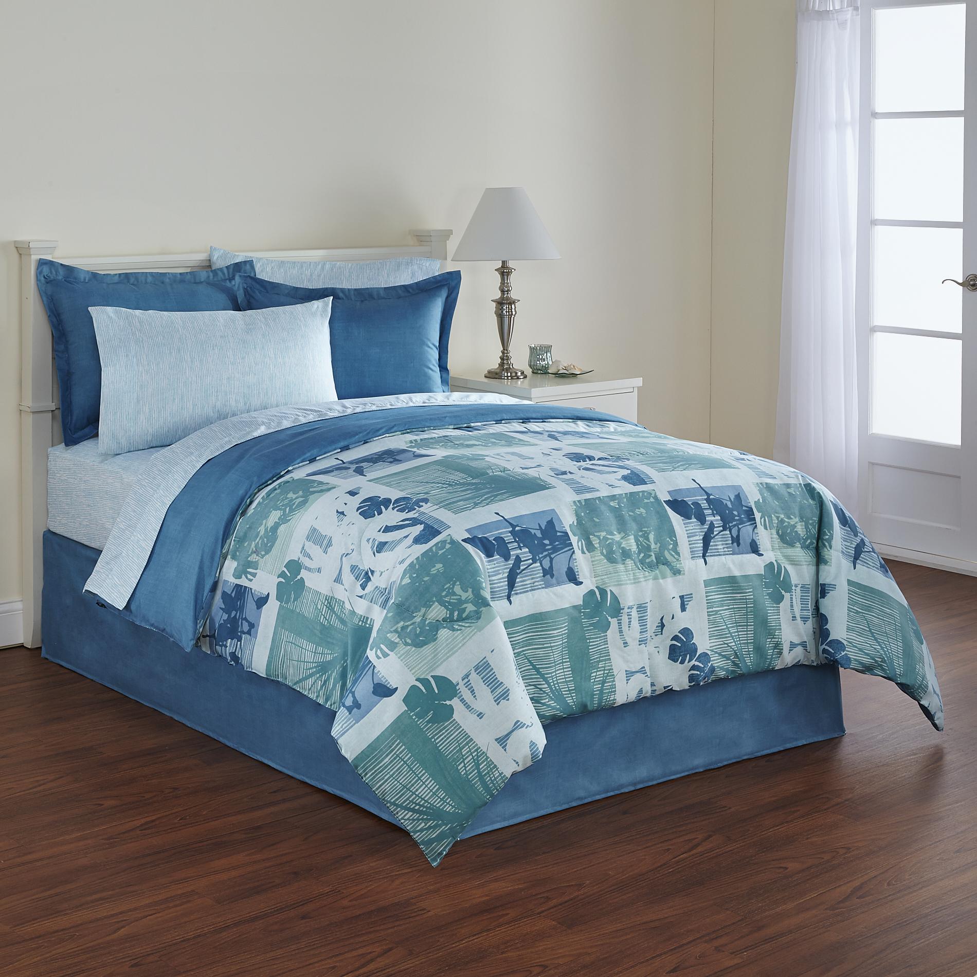 Essential Home Complete Bed Set Trade Winds