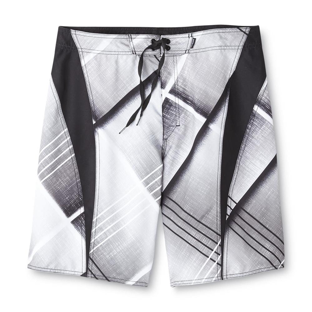 Joe Boxer Men's Boardshorts - Diagonal Striped