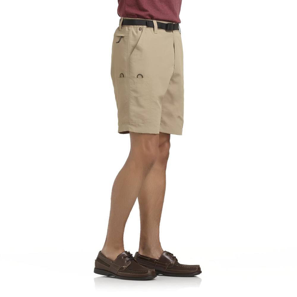 Outdoor Life Men's Cargo Shorts & Belt