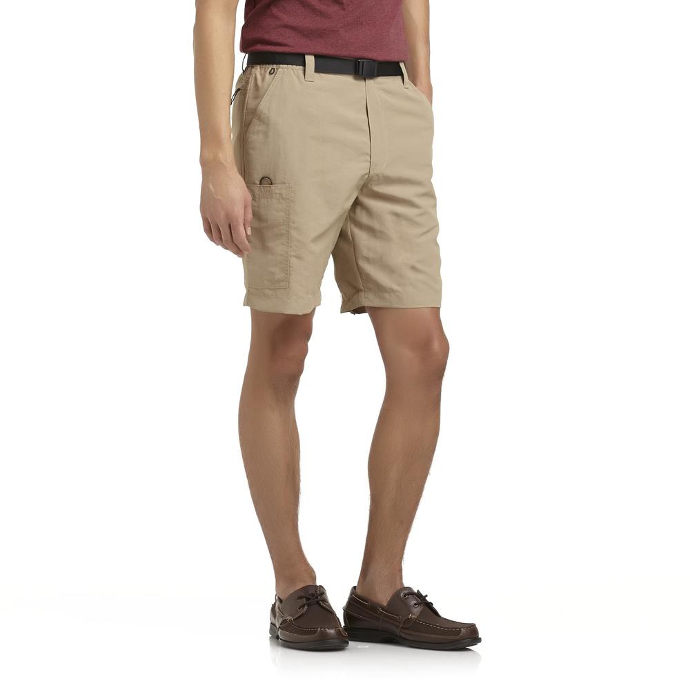 Outdoor Life Men's Cargo Shorts & Belt