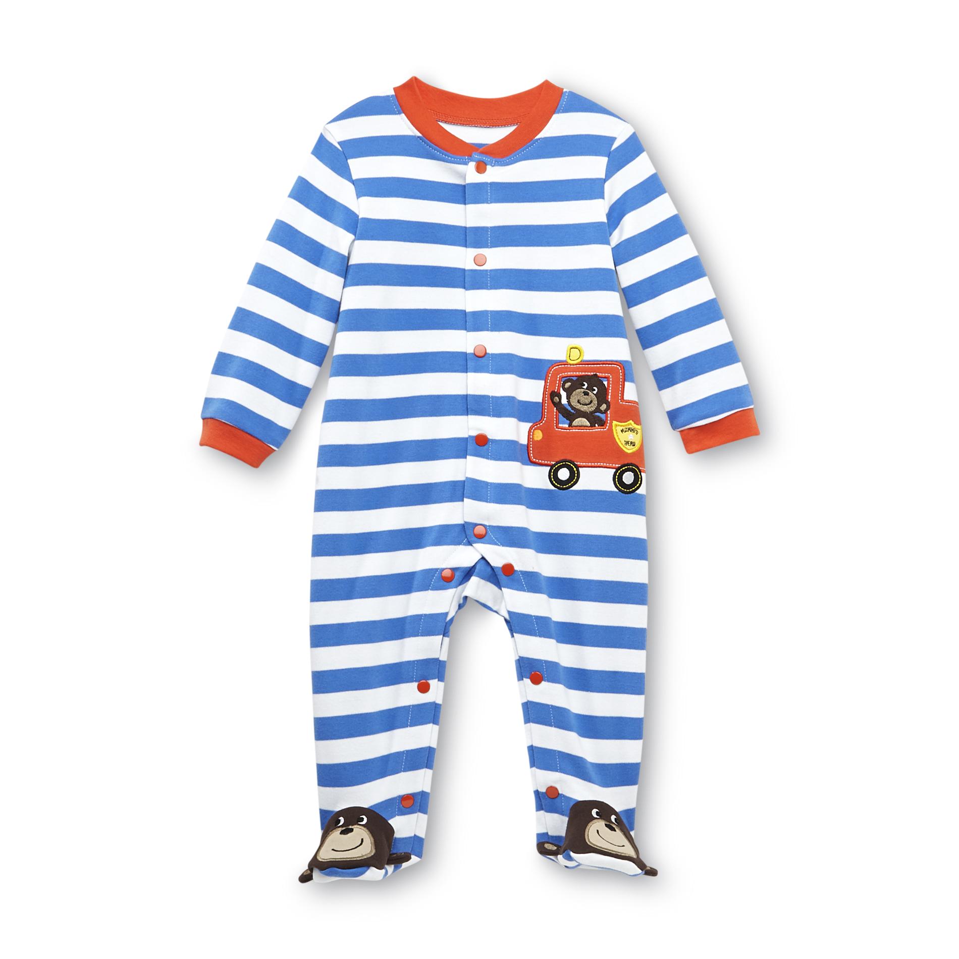 Little Wonders Newborn Boy's Sleeper Pajamas - Mommy's Hero