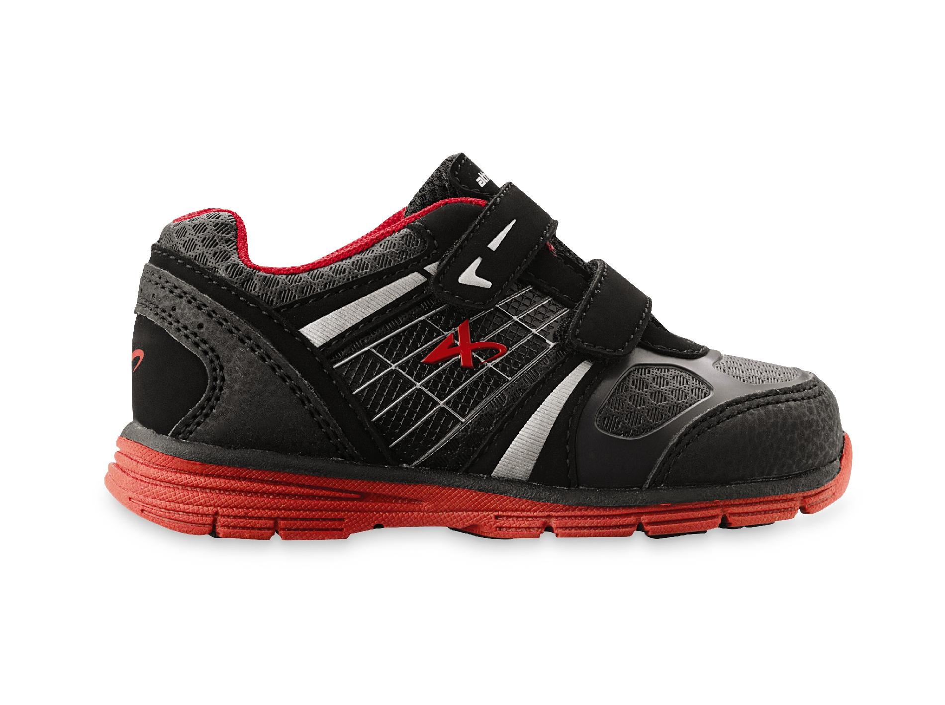 Athletech Toddler Boy's Ath L-Hawk Athletic Shoe - Black/Red