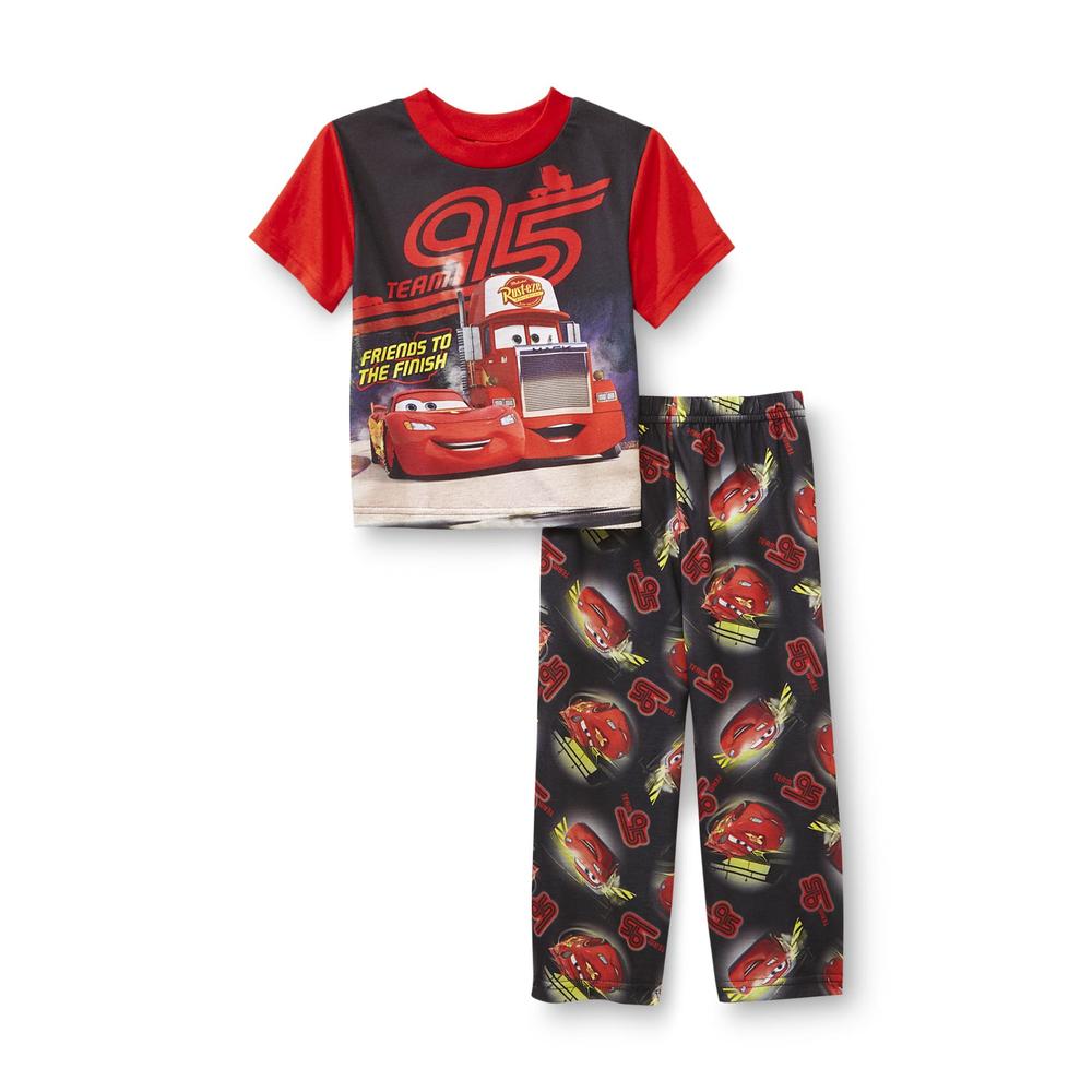 Disney Infant & Toddler Boy's Pajama Shirt & Pants - Lightning McQueen & Mack