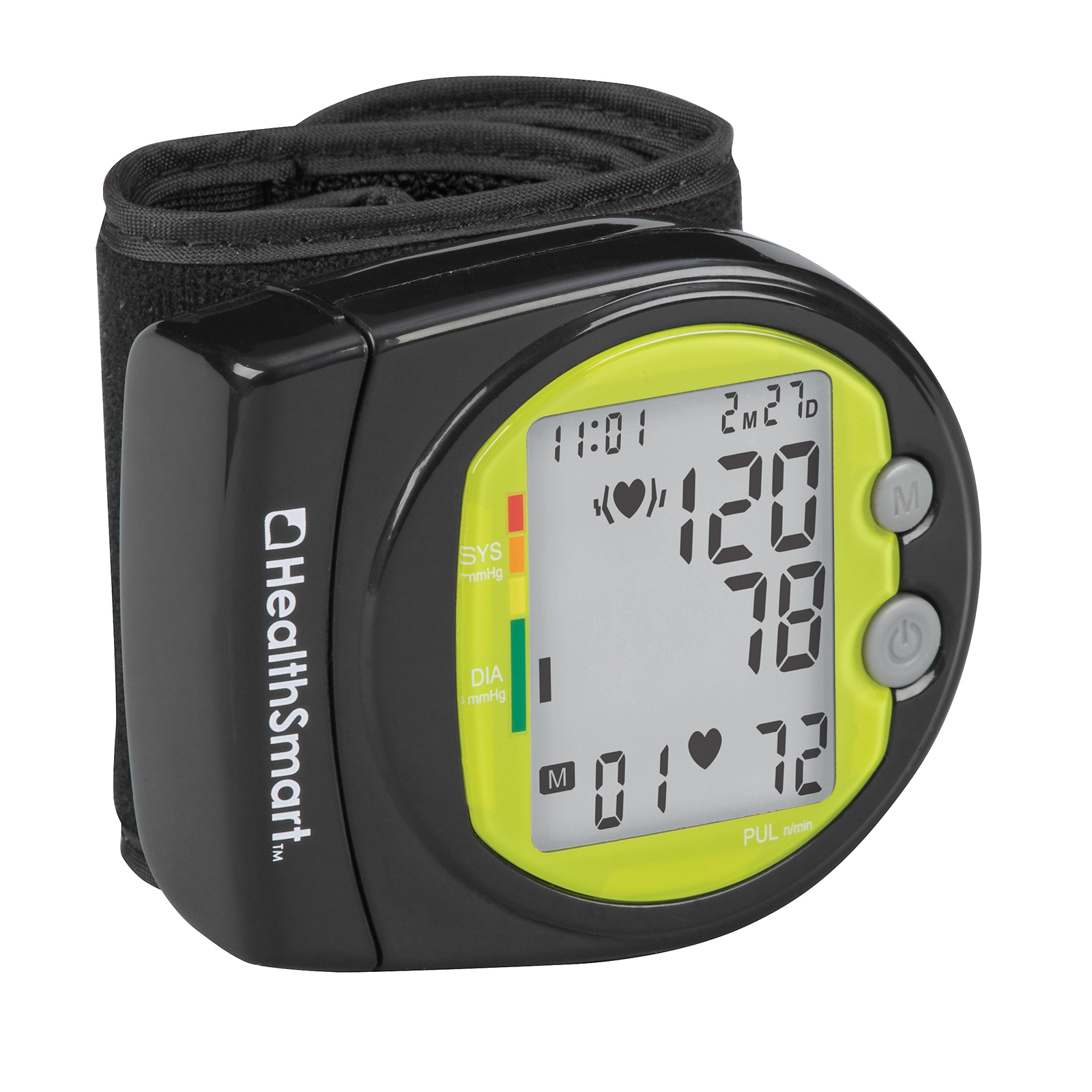 HealthSmart Sports Automatic Wrist Digital Blood Pressure Monitor