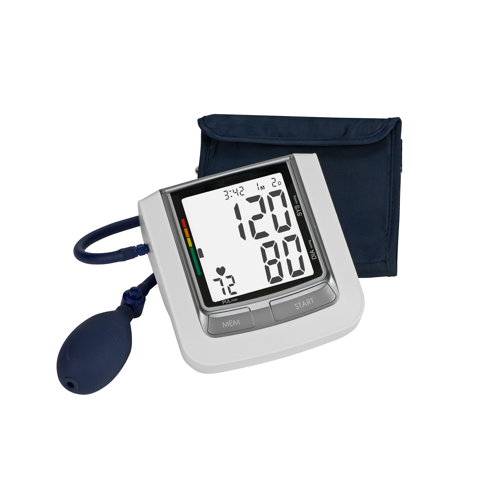 HealthSmart Standard Semi-Automatic Arm Digital Blood Pressure Monitor