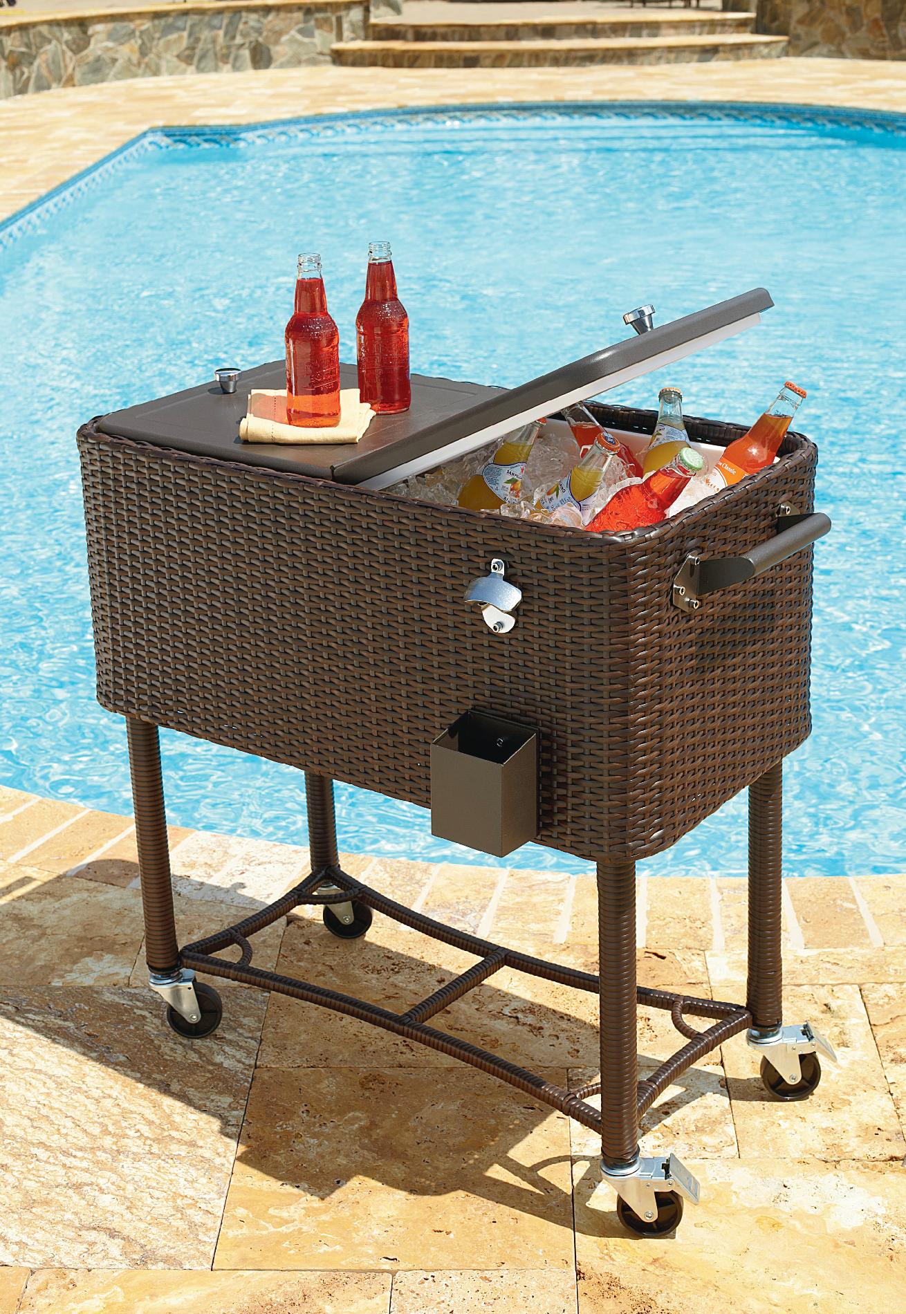 Garden Oasis 80qt Wicker Patio Cooler - Outdoor Living ... Garden Oasis 80qt Wicker Patio Cooler - Outdoor Living ... on Outdoor Living Wicker id=48139
