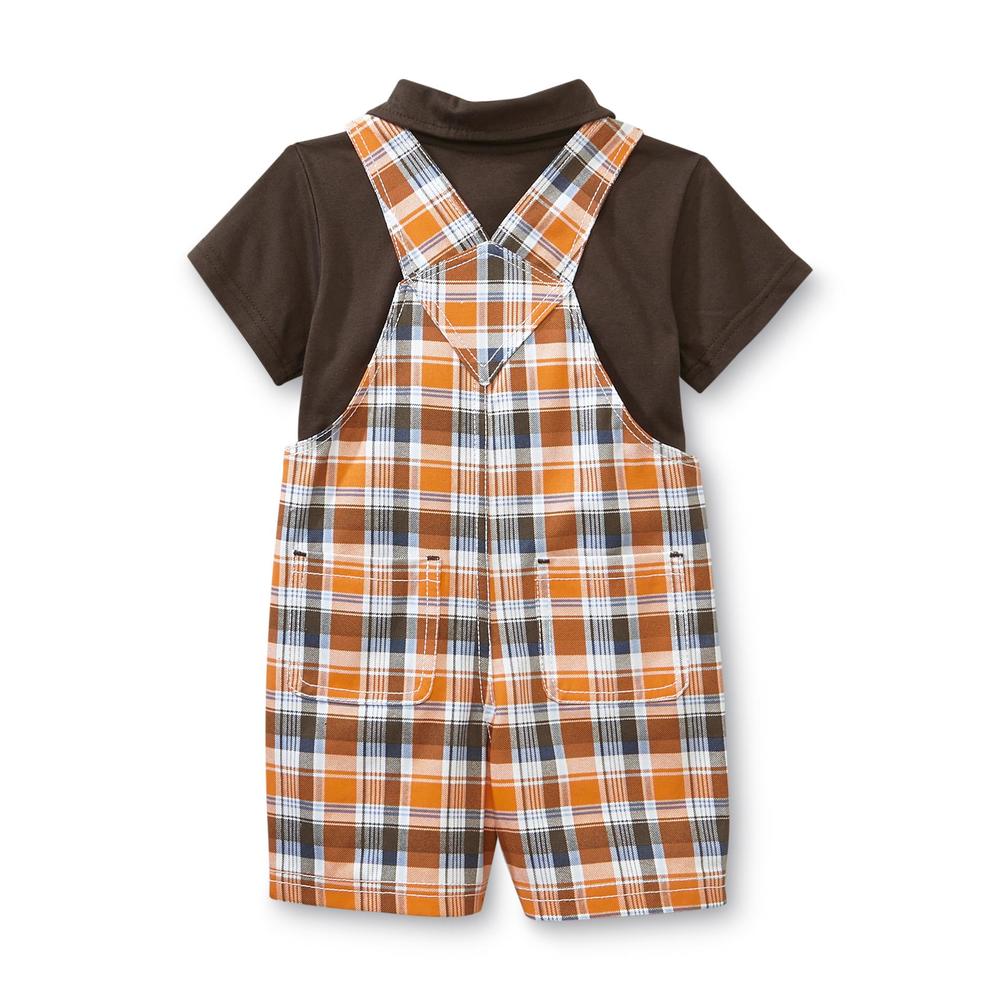 Disney  Infant Boy's Polo Shirt & Shortalls - Winnie The Pooh