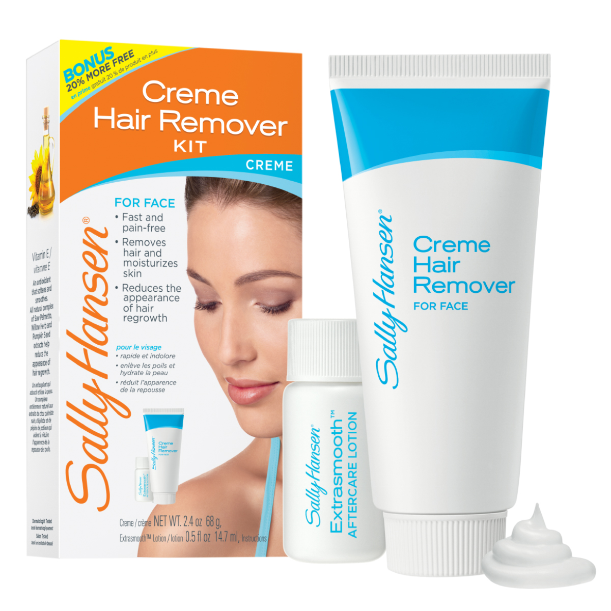 Sally Hansen Creme Hair Remover Kit