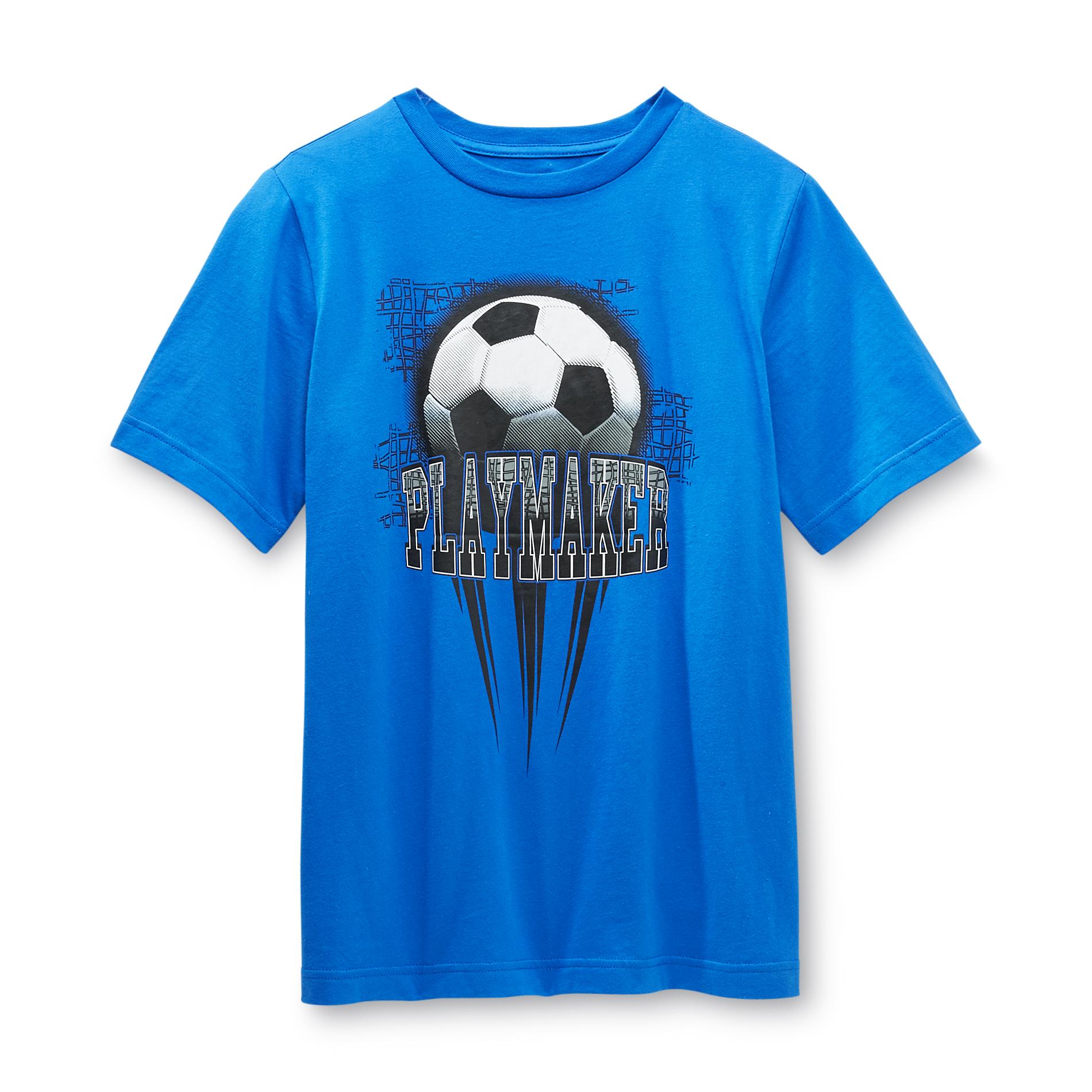 Athletech Boy's Graphic Athletic T-Shirt - Soccer