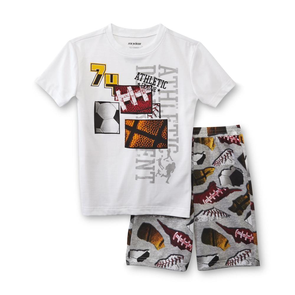 Joe Boxer Boy's Pajama Shirt & Shorts - Athletic League