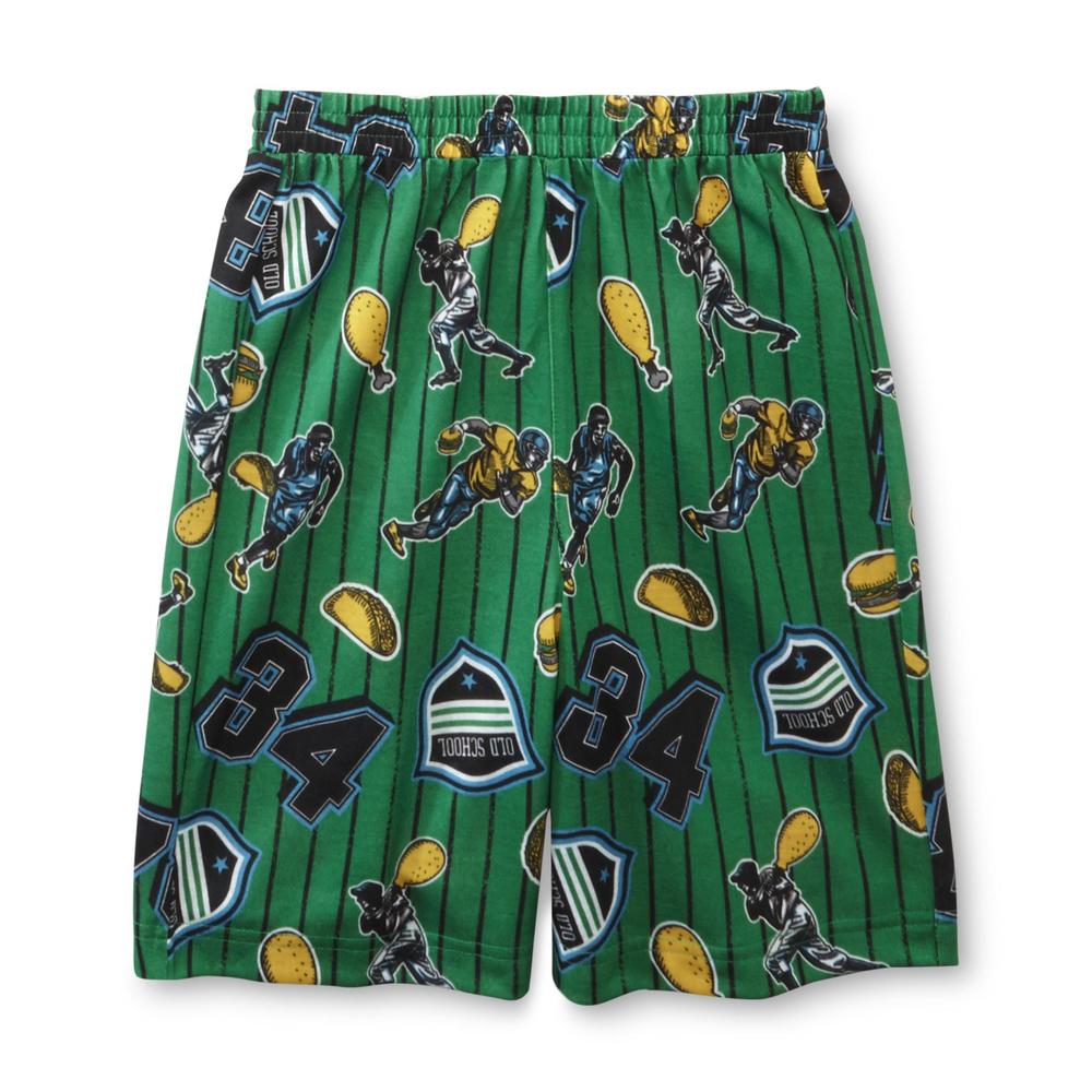 Joe Boxer Boy's Pajama Shirt & Shorts - American Munchie League