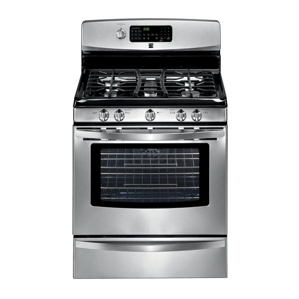 Kenmore Gas Range With Warm And Ready Drawer Arm Designs
