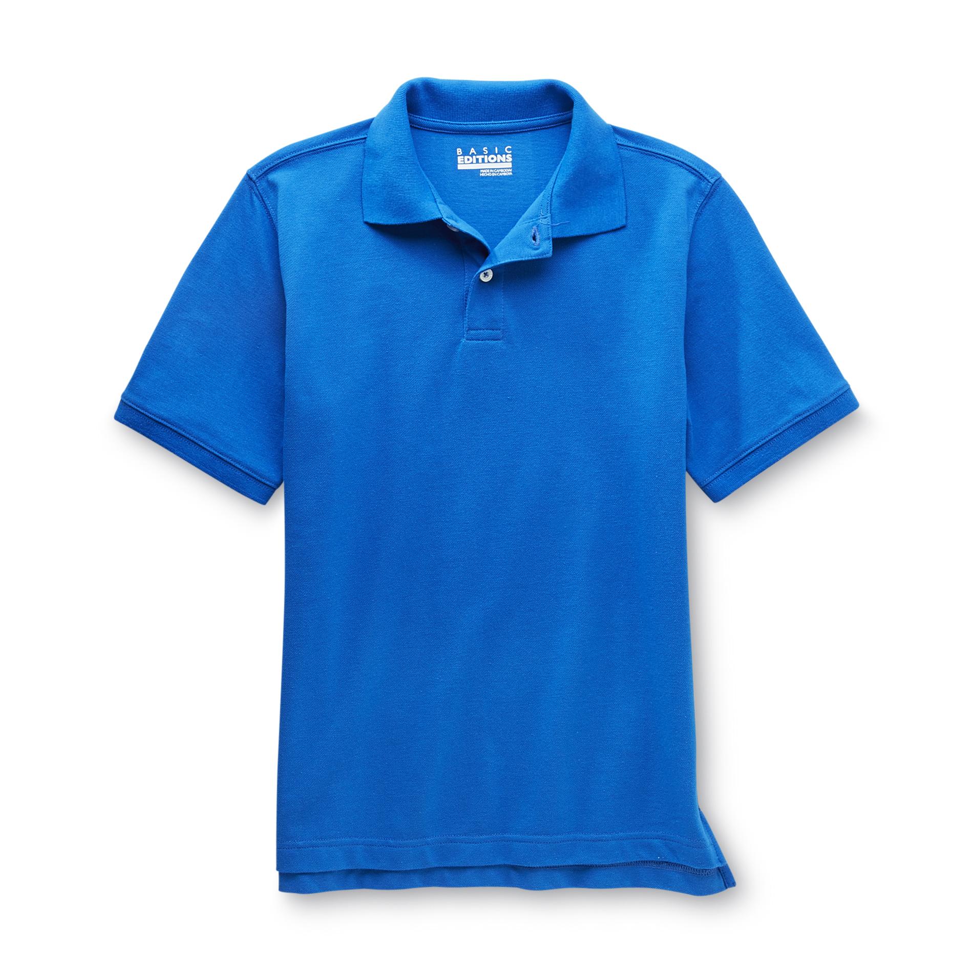 Basic Editions Boy's Polo Shirt - Solid