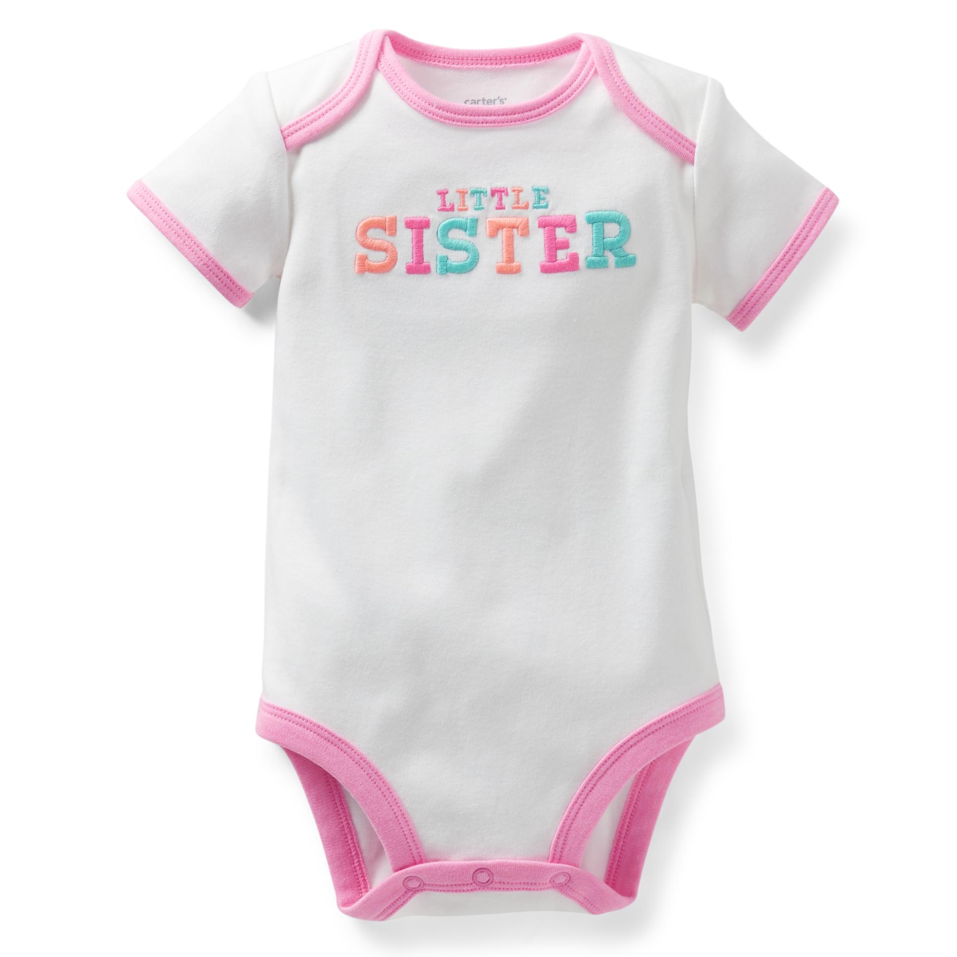 Carter's Newborn & Infant Girl's Bodysuit - Little Sister
