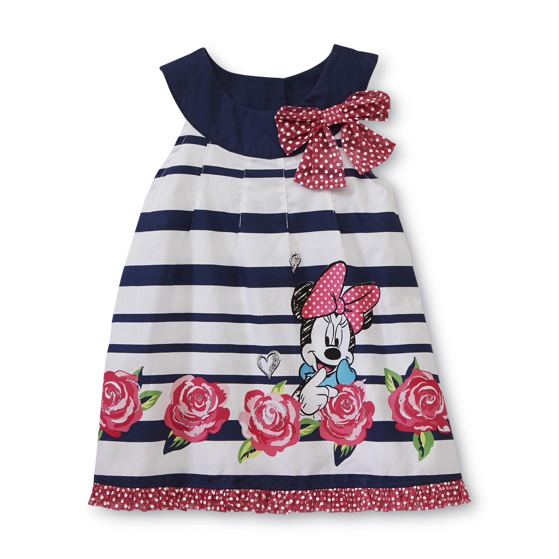 Disney Infant & Toddler Girl's Dress - Minnie Mouse Floral