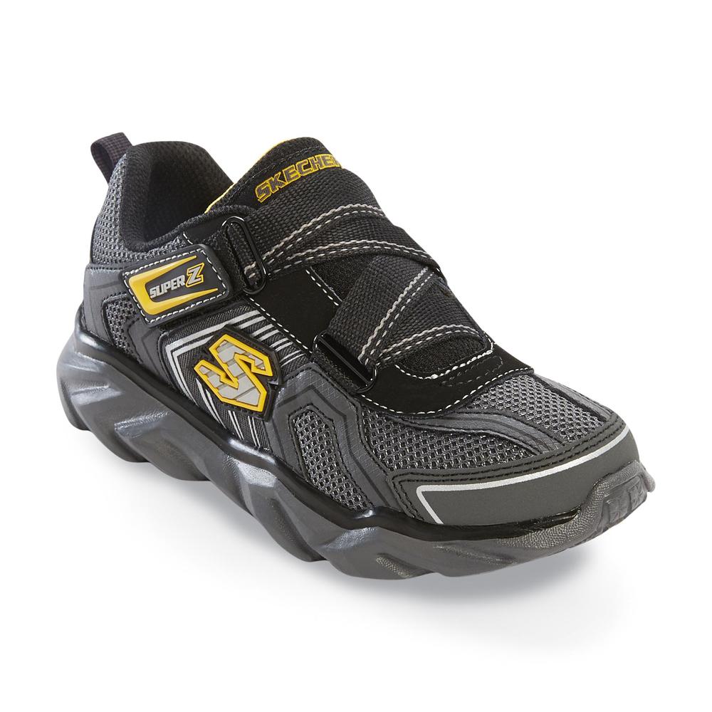 Skechers Boy's Revel Athletic Shoe - Black/Yellow