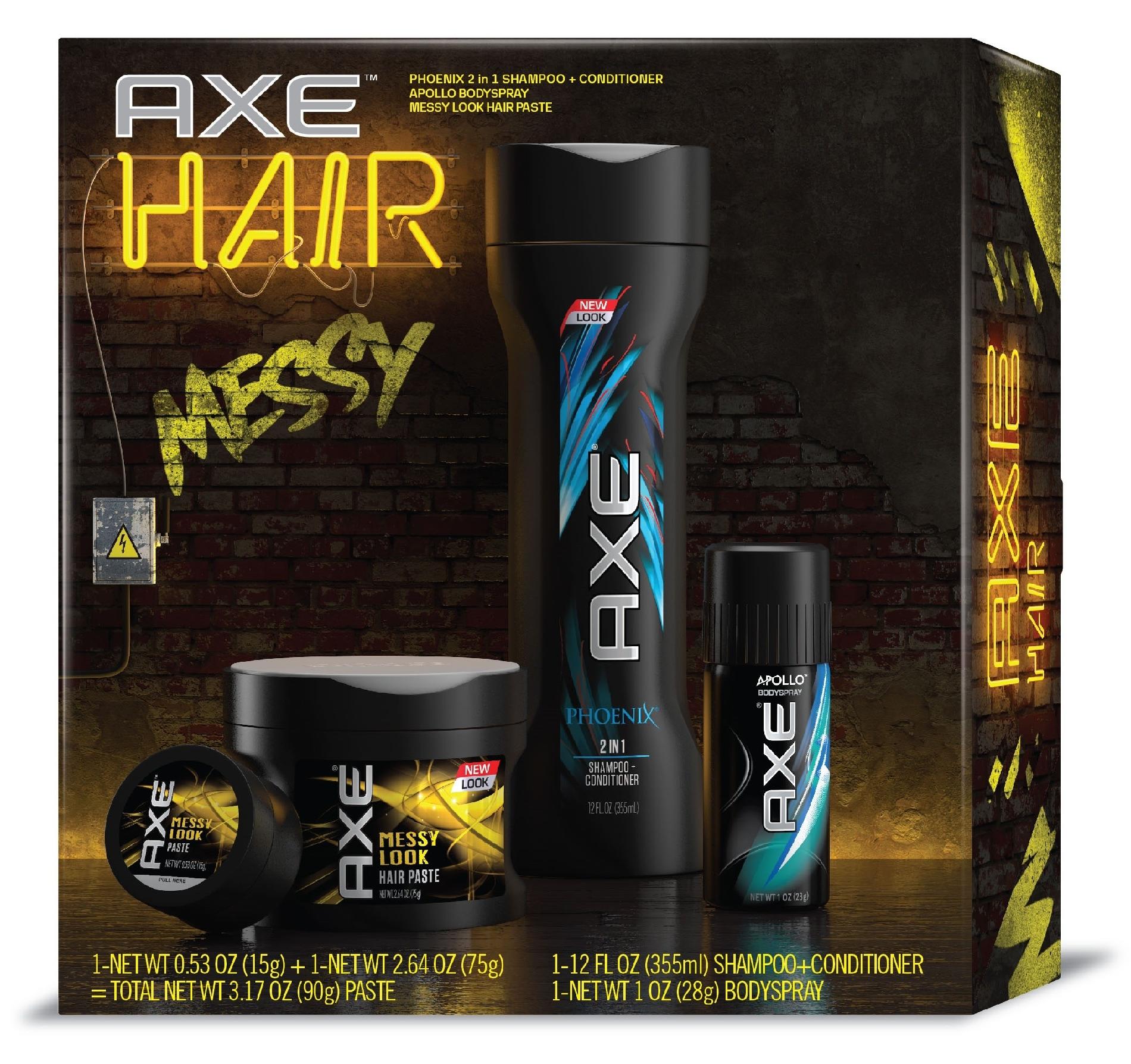 AXE Messy Hair & Body Kit  4 Piece