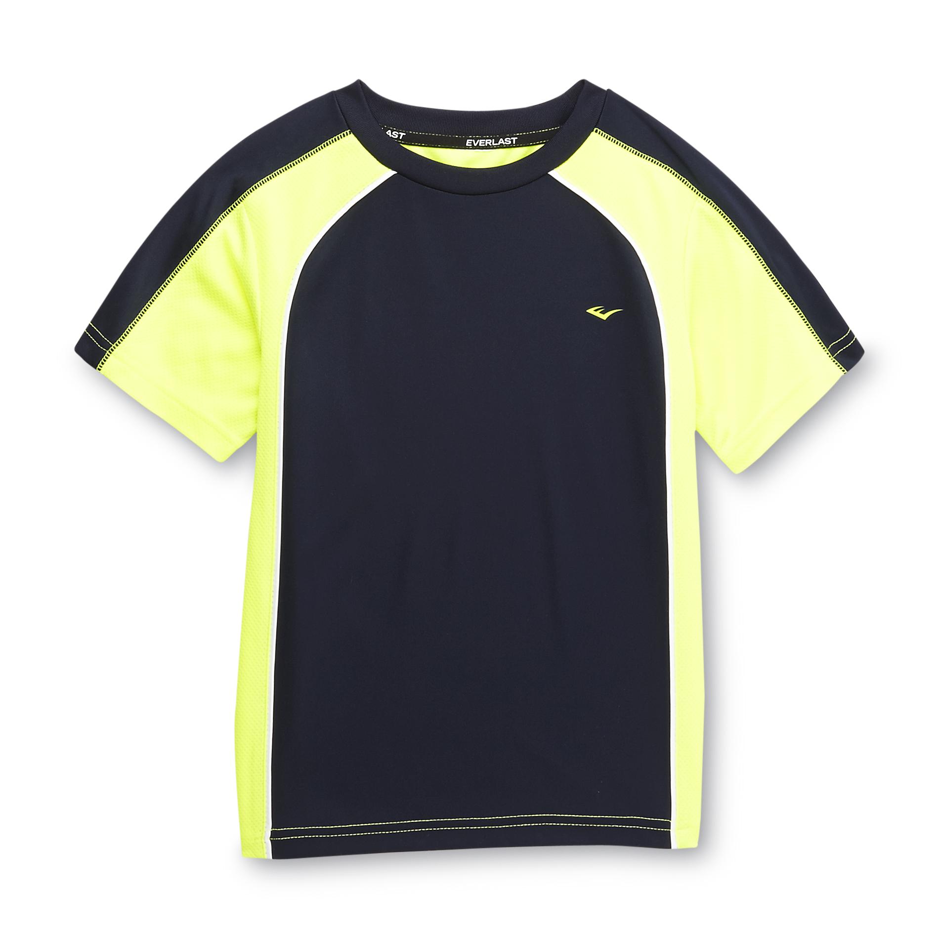Everlast&reg; Boy's Short-Sleeve Athletic Shirt - Neon Mesh