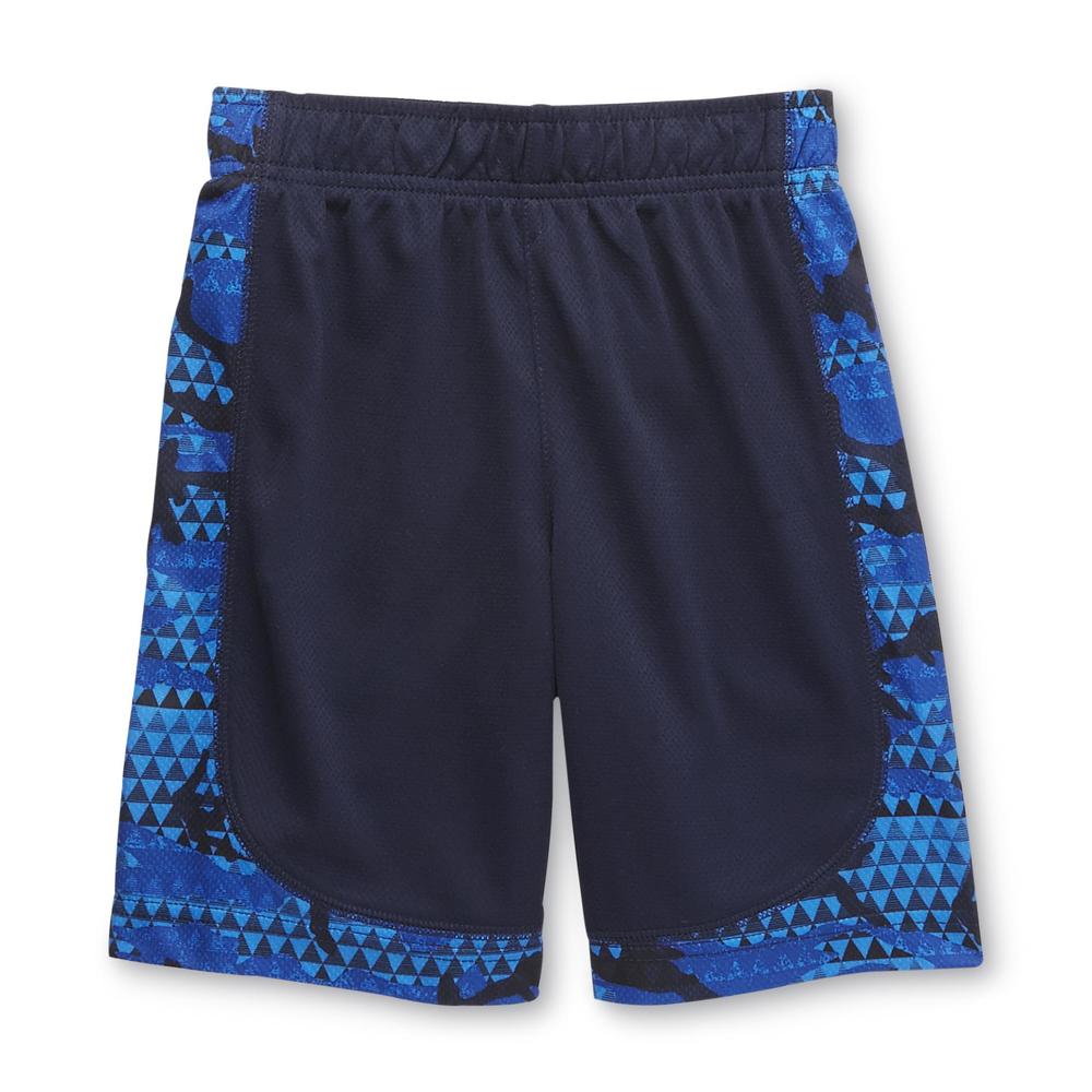 Everlast&reg; Boy's Athletic Shorts - Geometric Camouflage