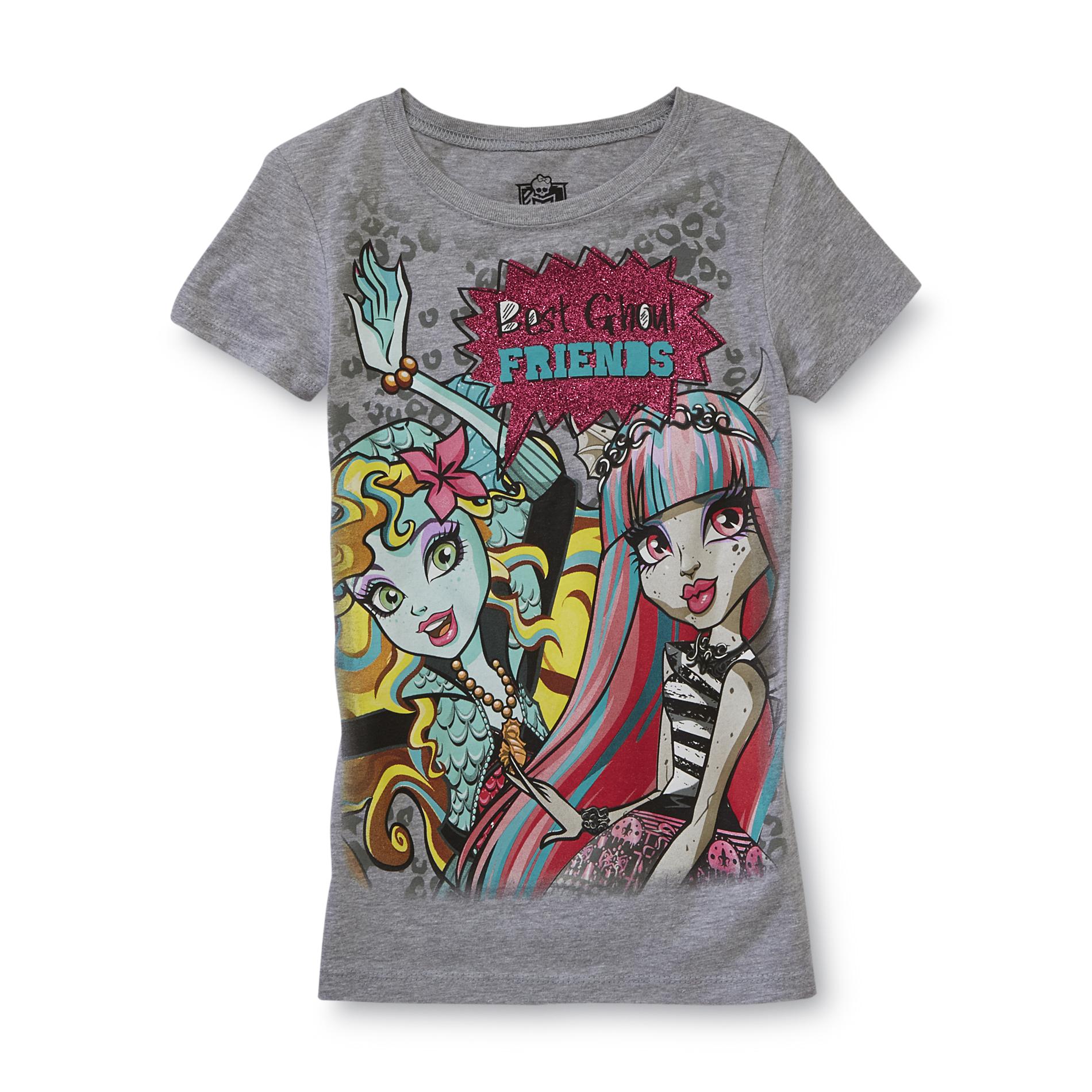 Monster High Girl's T-Shirt - Ghoul Friends