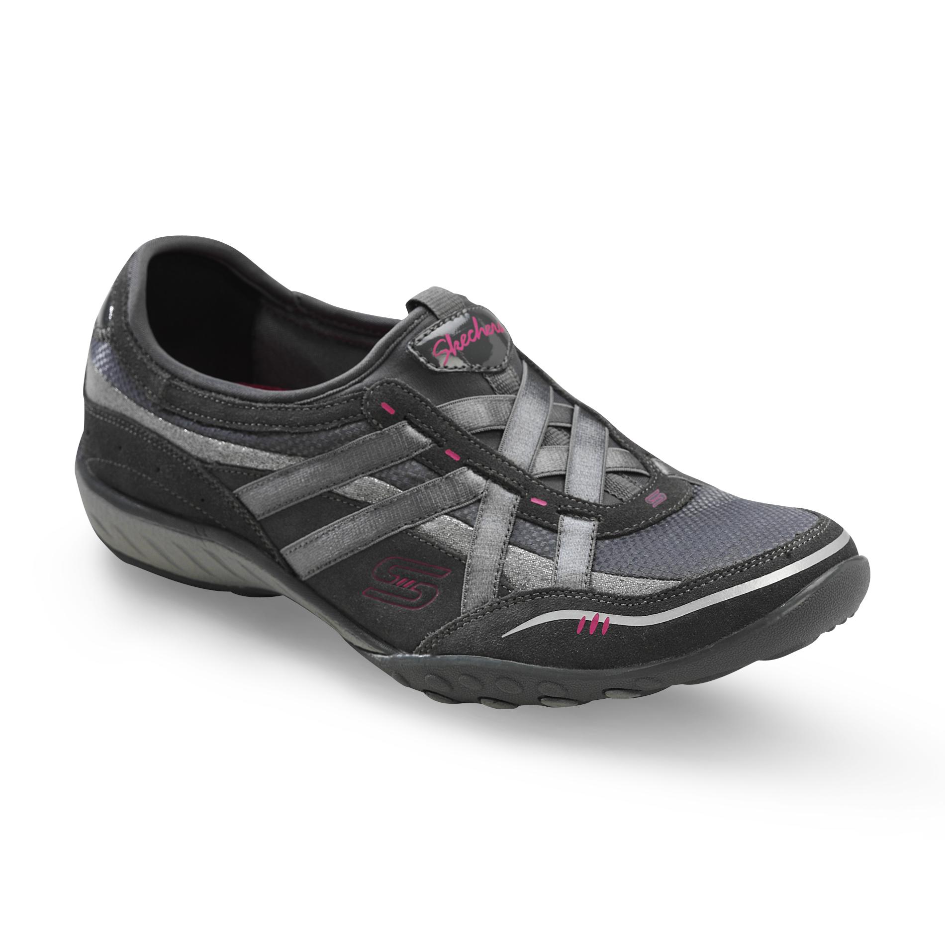 Skechers Women's Relaxed Fit Breathe Easy Casual Athletic Shoe - Grey