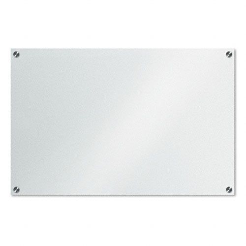 The Board Dudes BDUCXX98 GlassX Frosted Glass Dry Erase Board, 35x23