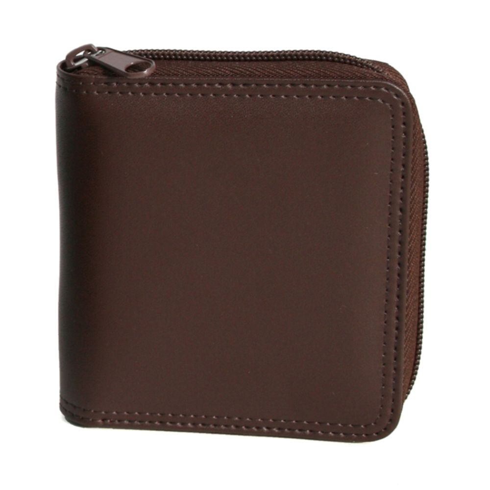 Royce Leather Zip Around Wallet