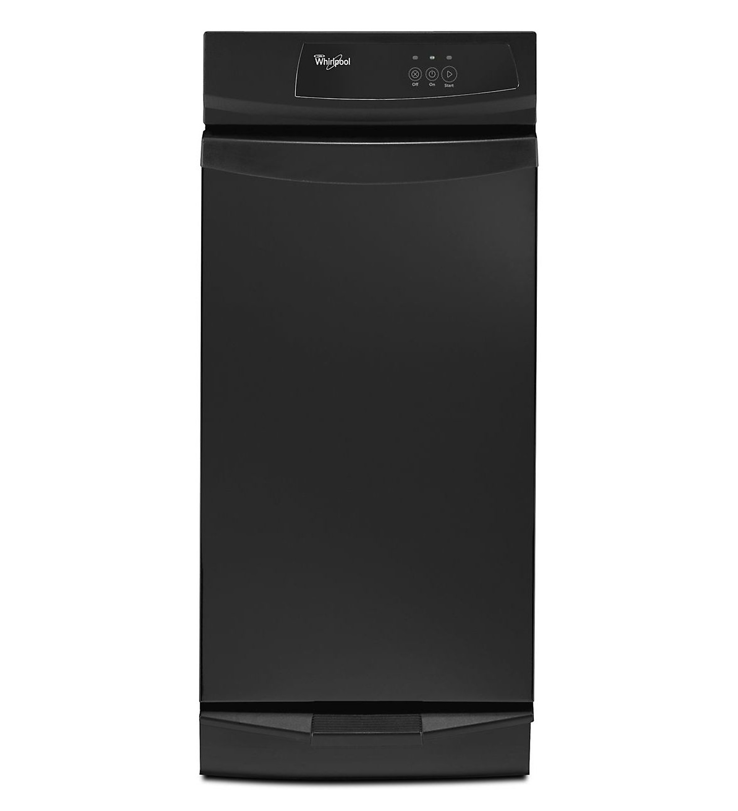 Whirlpool 1/3 Hp Convertible Trash Compactor Black Fandu