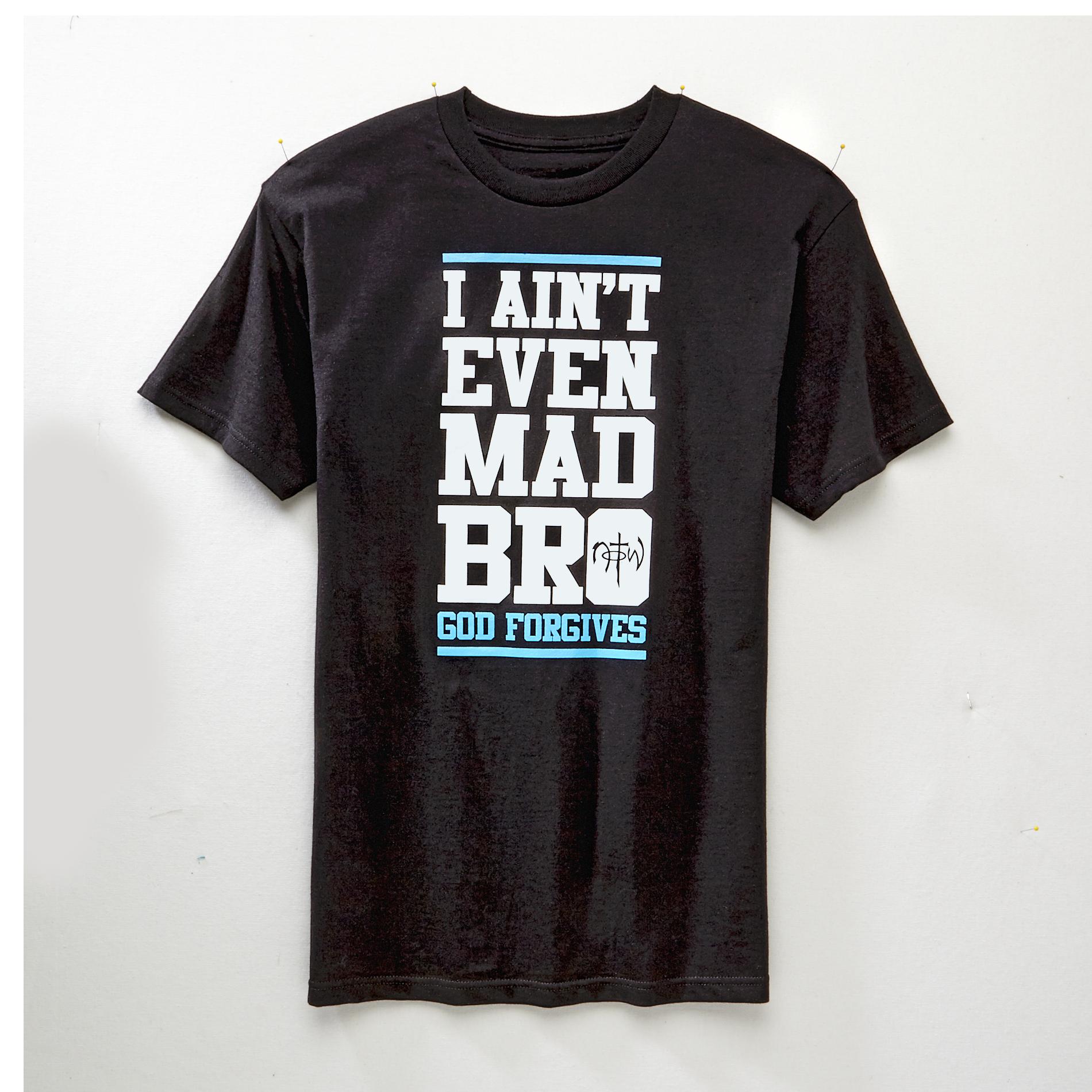 Edify Young Men's Graphic TShirt I Ain't Even Mad Bro