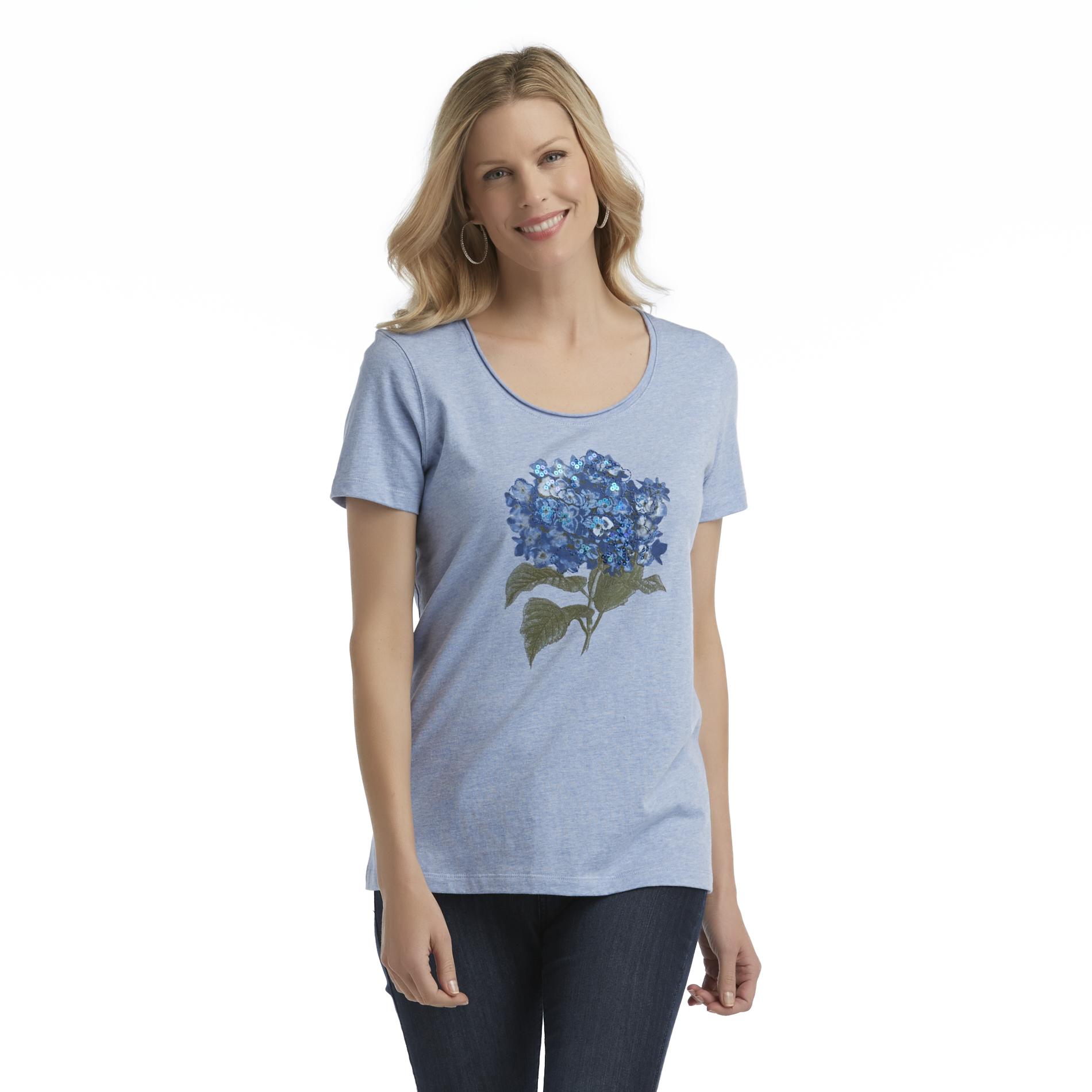 Laura Scott Women's Graphic T-Shirt - Floral