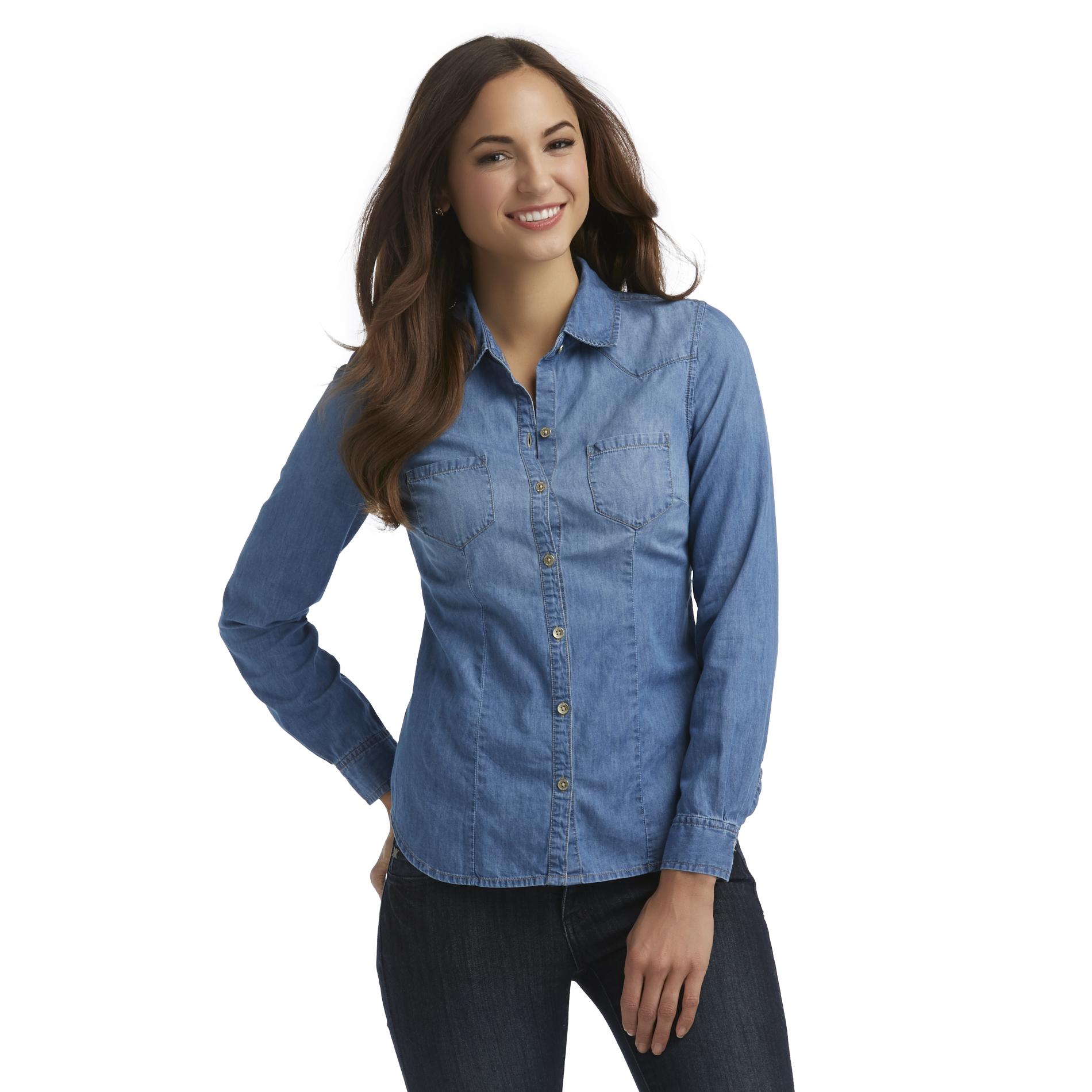 Route 66 Women's Chambray-Look Shirt