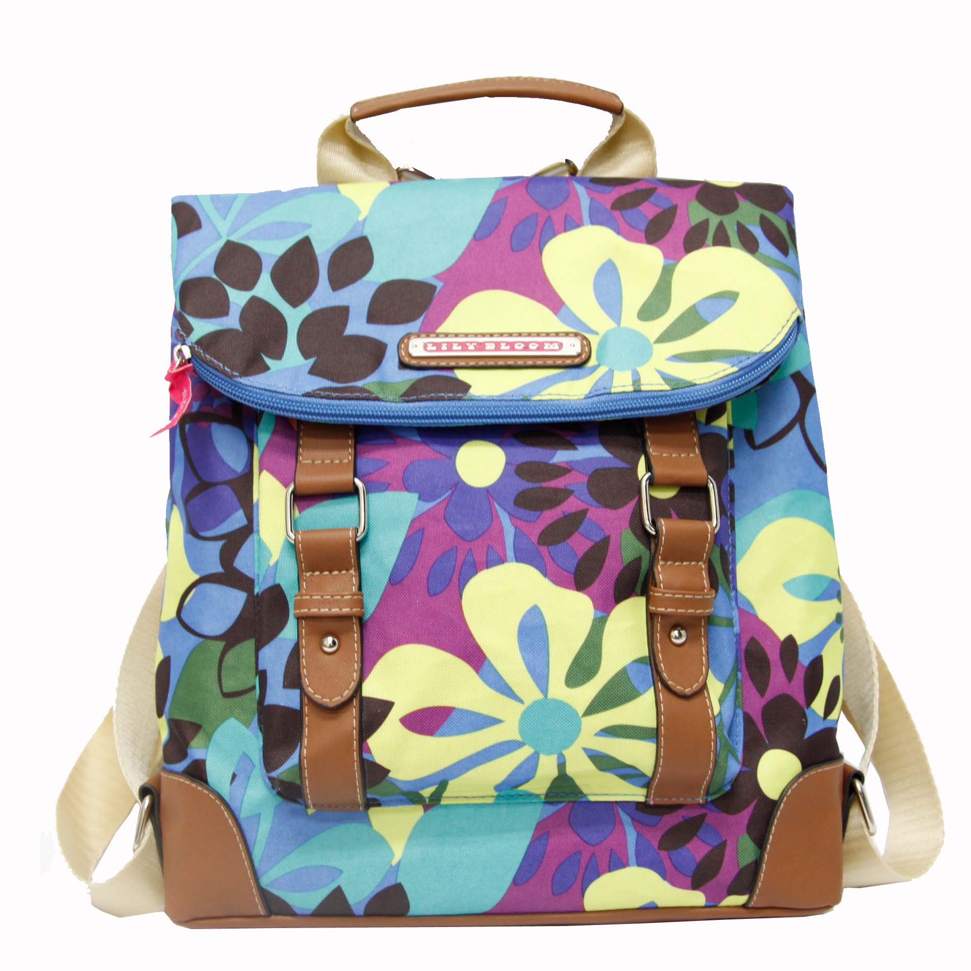 Lily Bloom Women's Flap Backpack Capri