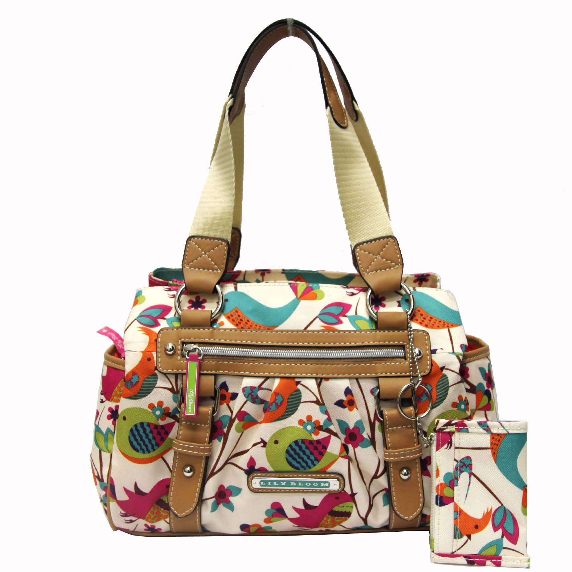 Lily Bloom Women's Triple Section Satchel – Tweety Twigs