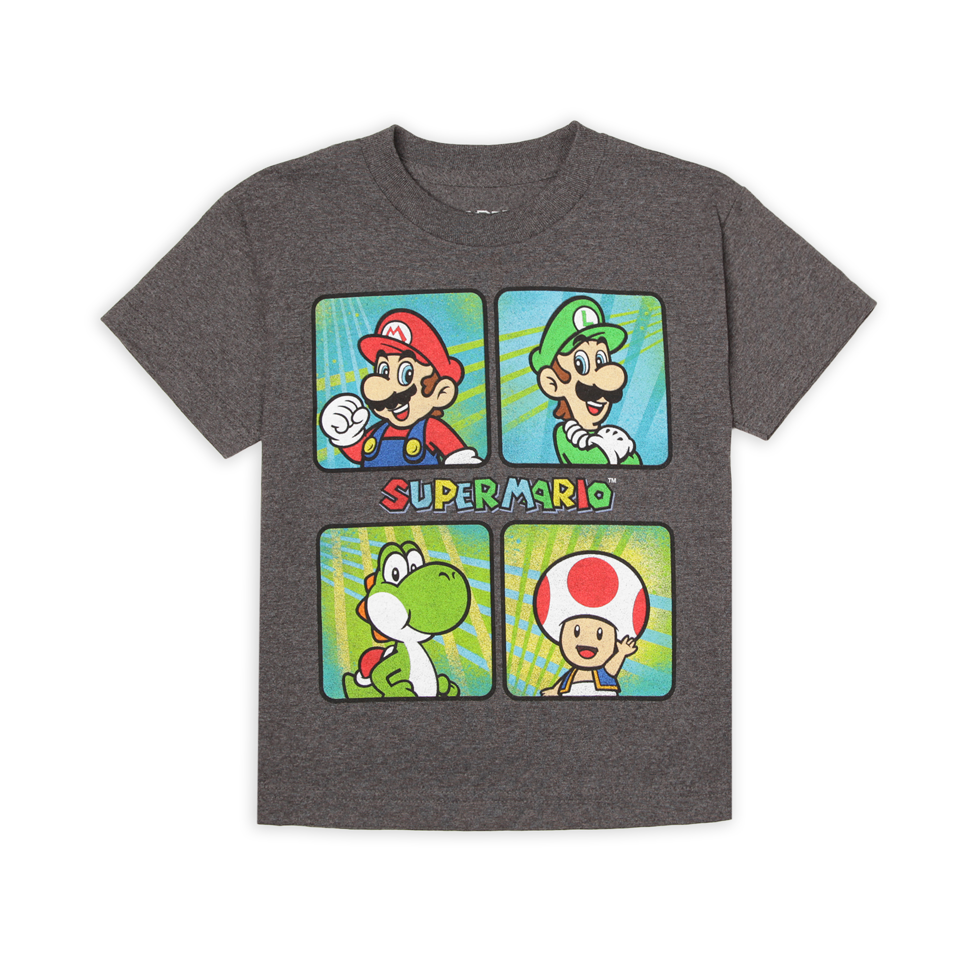 Nintendo Boy's Graphic T-Shirt - Super Mario & Friends