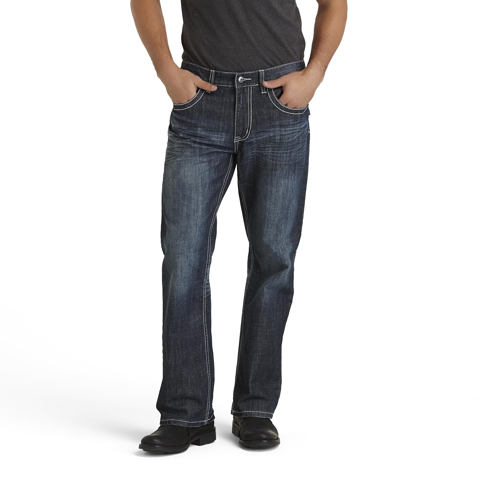 Route 66 Men's Premium Slim Bootcut Jeans