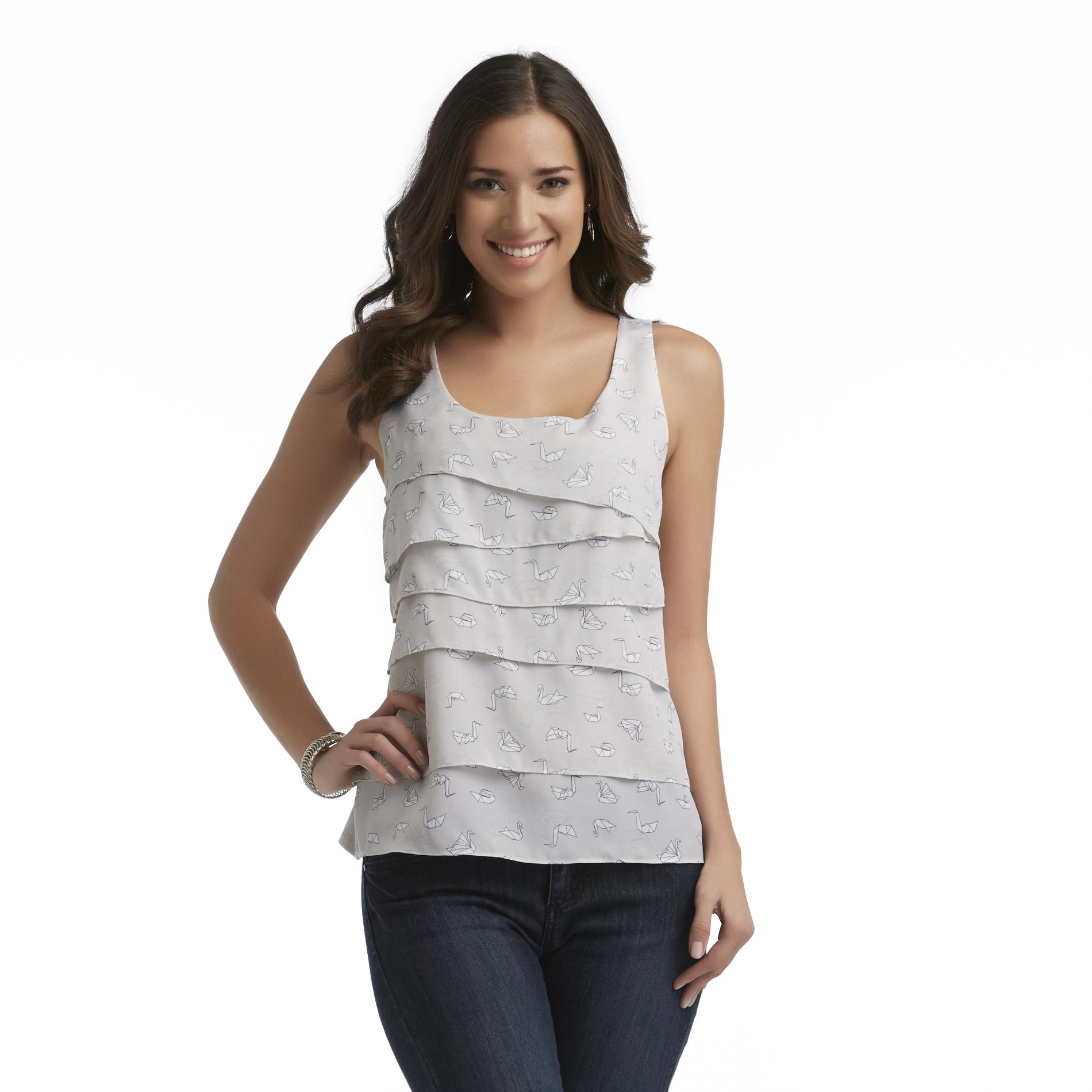 Attention Women's Tiered Top - Origami
