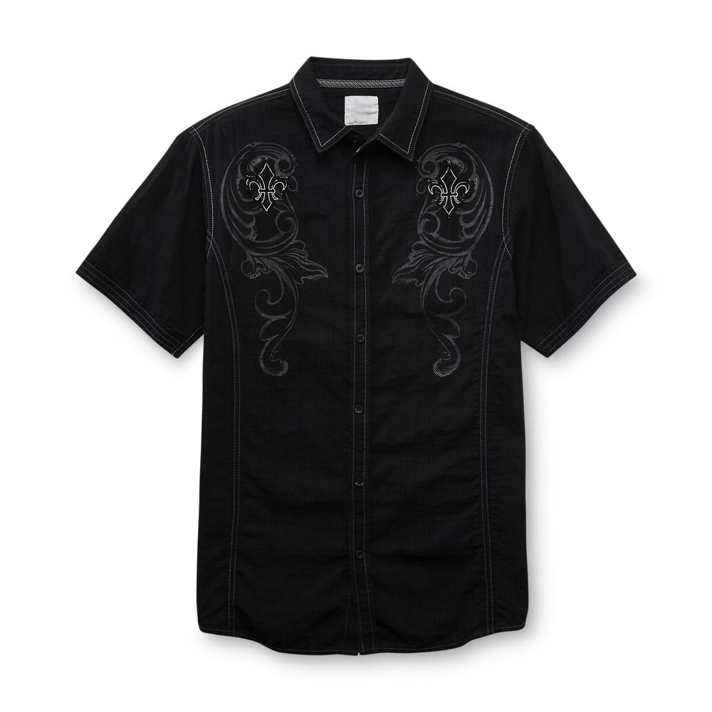 Route 66 Men's Embroidered Shirt